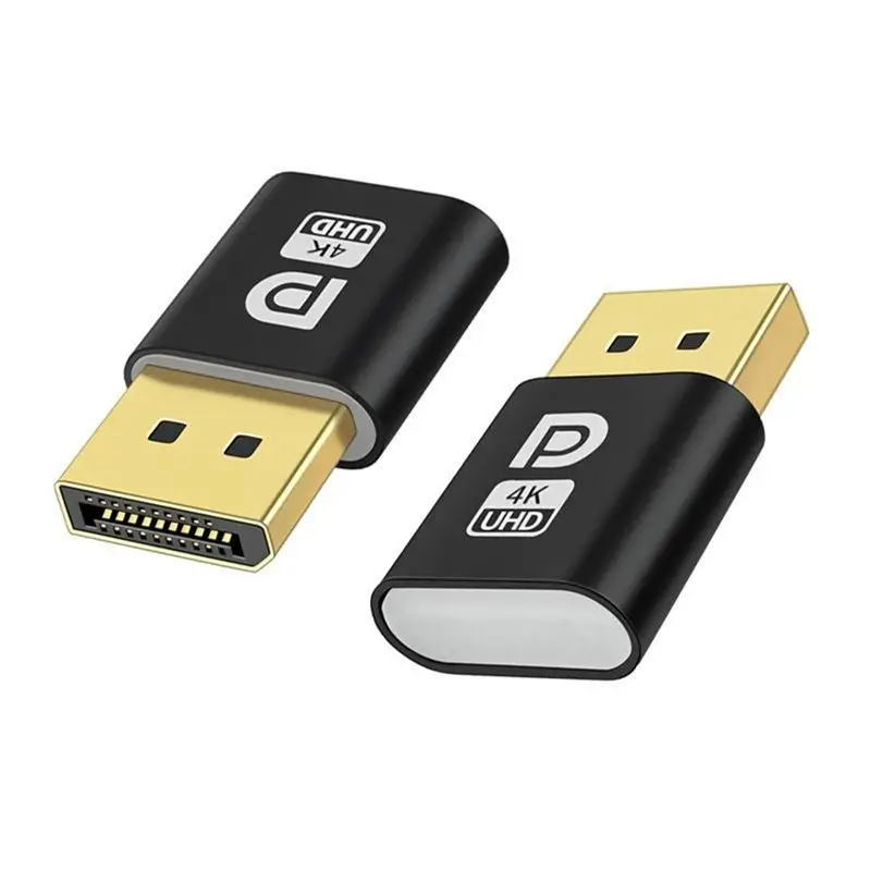 A29F-4K Displayport Dummy Plug DP Virtual Display Adapter DP Dummy Plug EDID Headless Ghost Emulator Accessories For PC