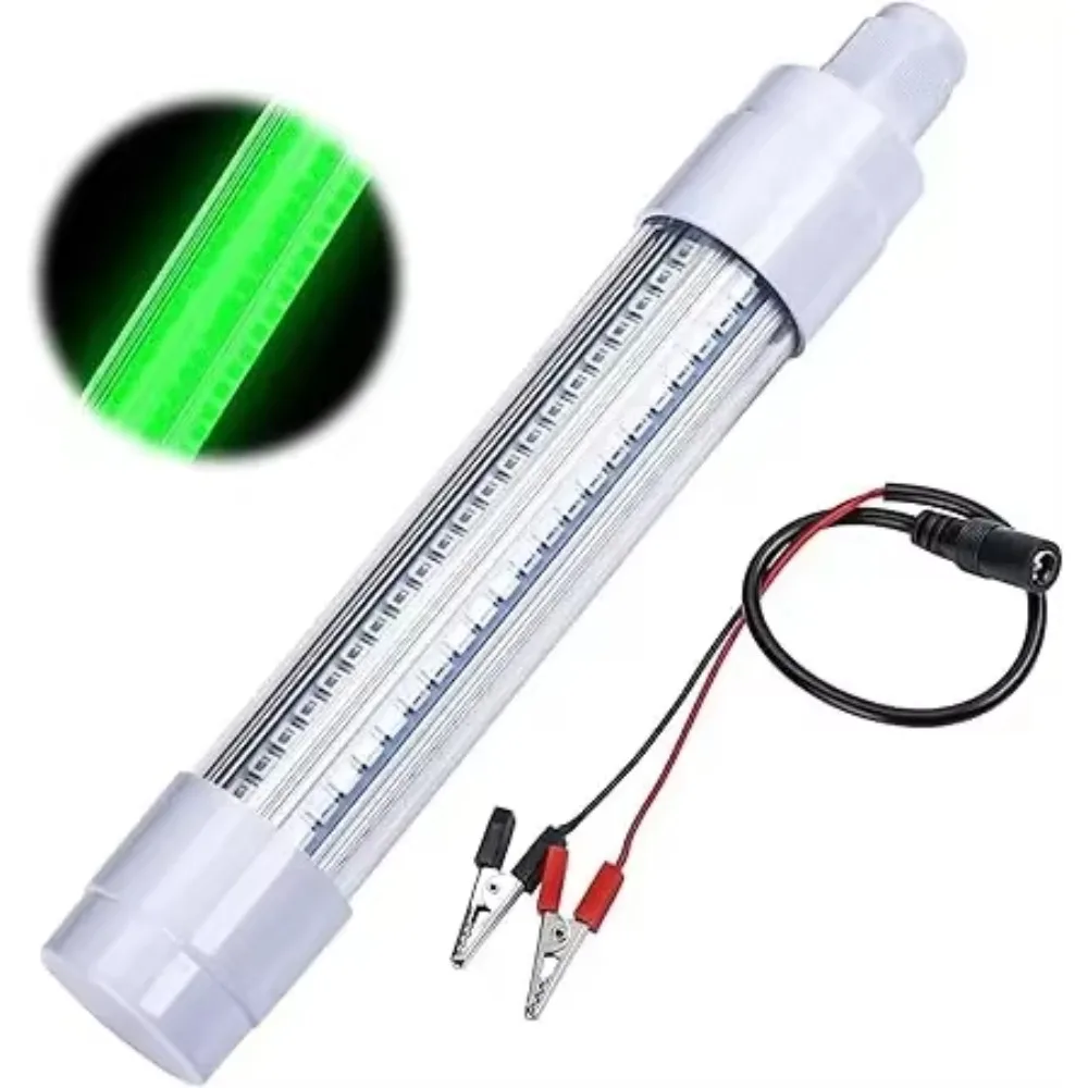 

Подводный светильник для рыбалки Goture, IP68, светодиодный, для привлечения креветок, кальмаров, криля, зеленый, 16 Вт