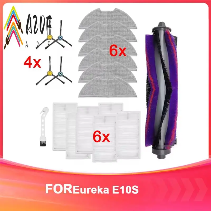 

A20F-для Eureka E10S Nere10s, для робота-пылесоса Obode A8, аксессуары, основные фильтры с боковой щеткой