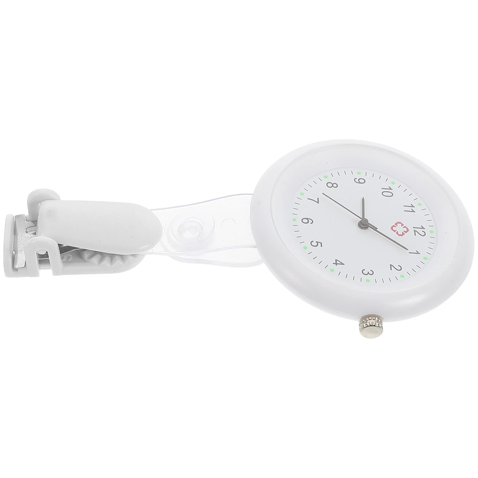 

Medical Nurse Watch Quartz Women Plastic Case Retractable Chain Clinical Student Watches Pocket Medical Watches Nurses Fob