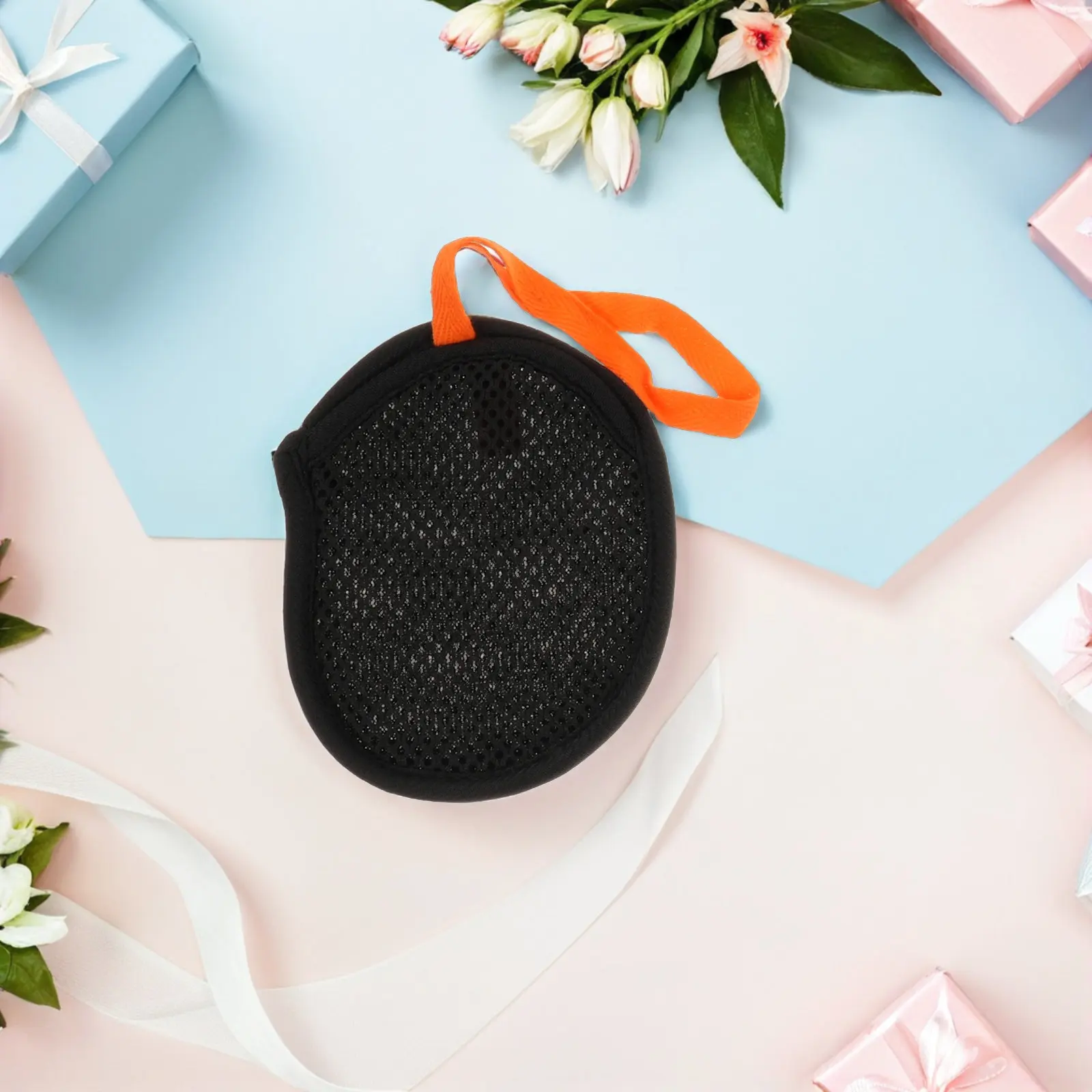 

6Pcs Mesh Soap Bag Foaming Net Thick Lather Pouch Hanging Drawstring Portable Shower Travel Exfoliating Soap Saver Pouch