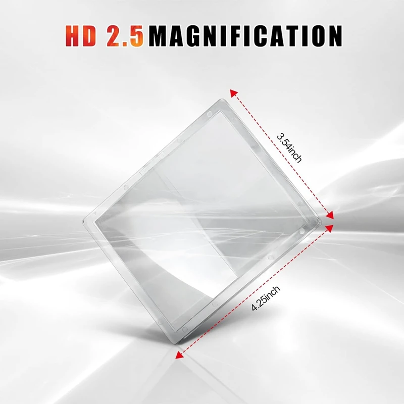 3PCS 3.54 X 4.25 Inch Magnification Welding Lens, 2.5 Cheater Lens Compatible With Most Welding Helmets