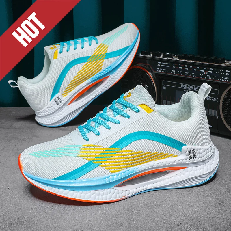 Profession Fitness Running Shoes Casual AirCushion Marathon Men Sports Lightweight Womens Comfortable Athletic Antiskid Sneakers