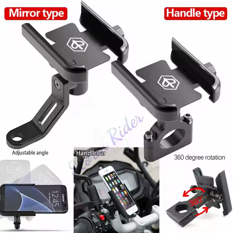 For PIAGGIO Liberty125 MP3 500 Medley Beverly 300 ZIP50 X7 X9 Bicycle Mobile Phone Holder Handlebar GPS Stand Bracket Motorcycle