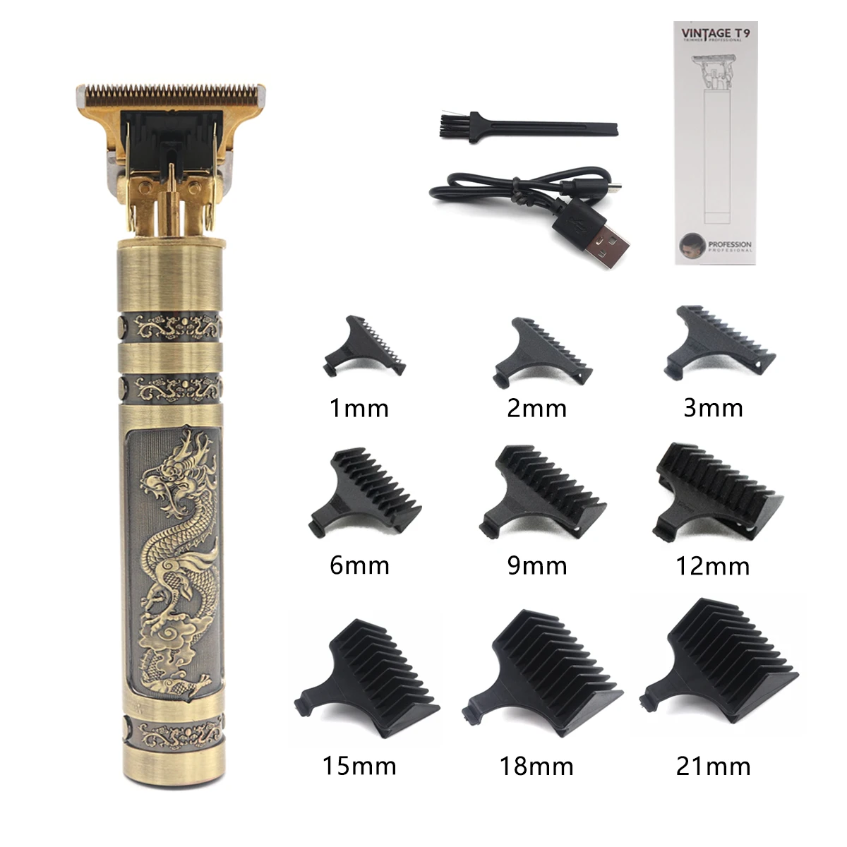 ProfessionalT9HairTrimmerMachineMetalBodyBeardTrimmerforMenStainlessSteelBladeHairClipperBeardTrimmer-AliExpress
