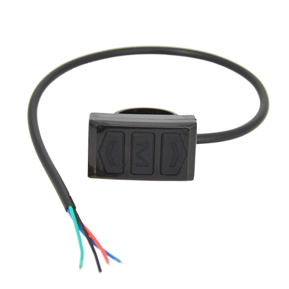 

1pc Instrument Switch Waterproof Electric Vehicle Bicycle Split Meter Switch Button Non-slip For LCD Meter Bicycle Components