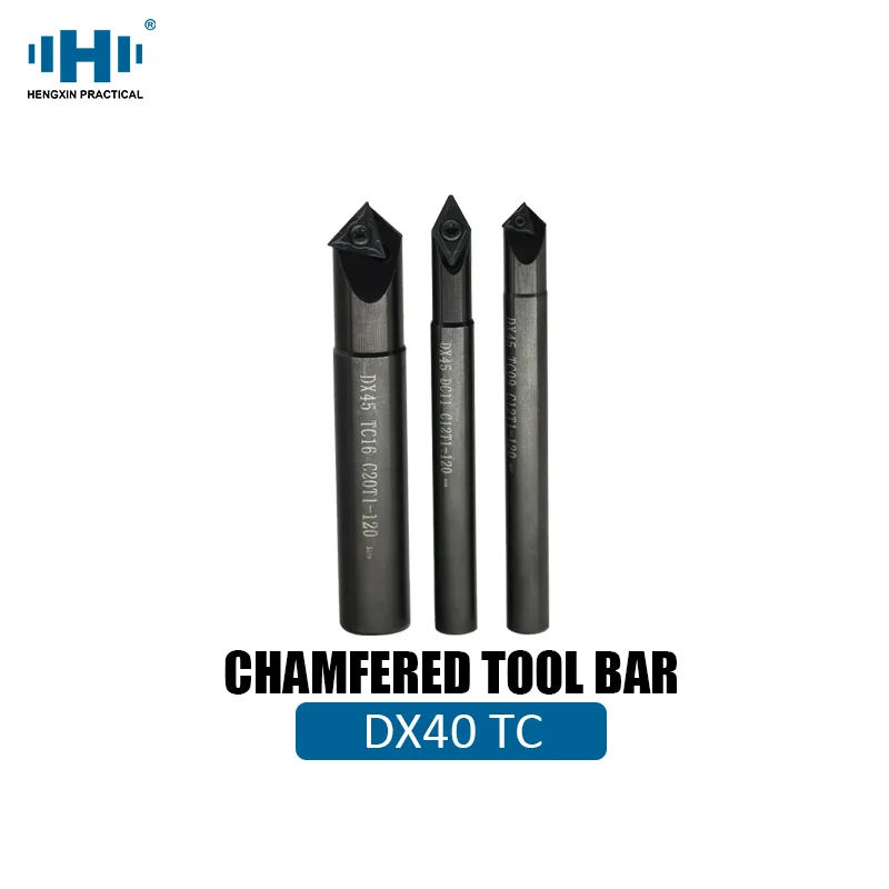 

HENGXIN Indexable Chamfer Milling Tool Chamfering Cutter Countersink Bar DX30 DX45 TCEX DCEX TC09 TC16 DC07 DC11 Drilling CNC