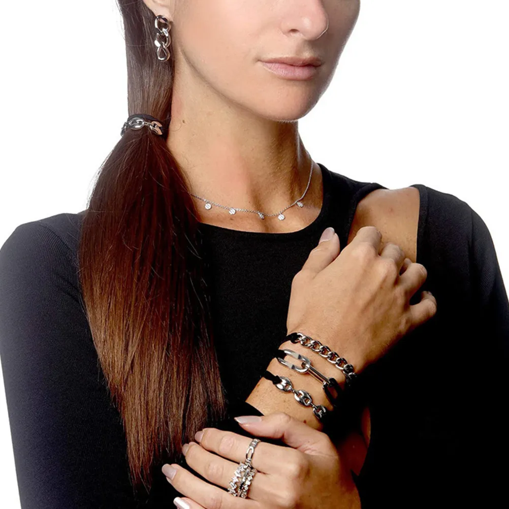 

Набор из 3 женских резинок для волос: классические цветные аксессуары для причесок, браслеты на запястье, идеально подходят для тренировок и йоги