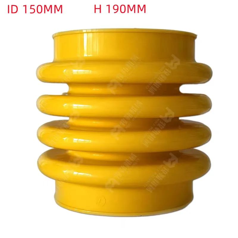 1PC Yellow Rammer Bellow Polyurethane Jumping Jack Bellows Boot (ID 15cm X H 19cm) For Wacker Mikasa Rammer Compactor Tamper