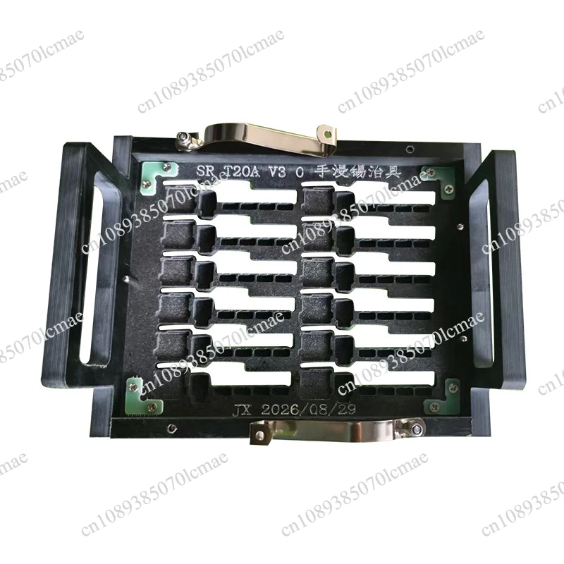 Hand-immersion furnace plug-in furnace jig, high-temperature resistant anti-deformation DIP plug-in tin-lined tray, FPC tray,