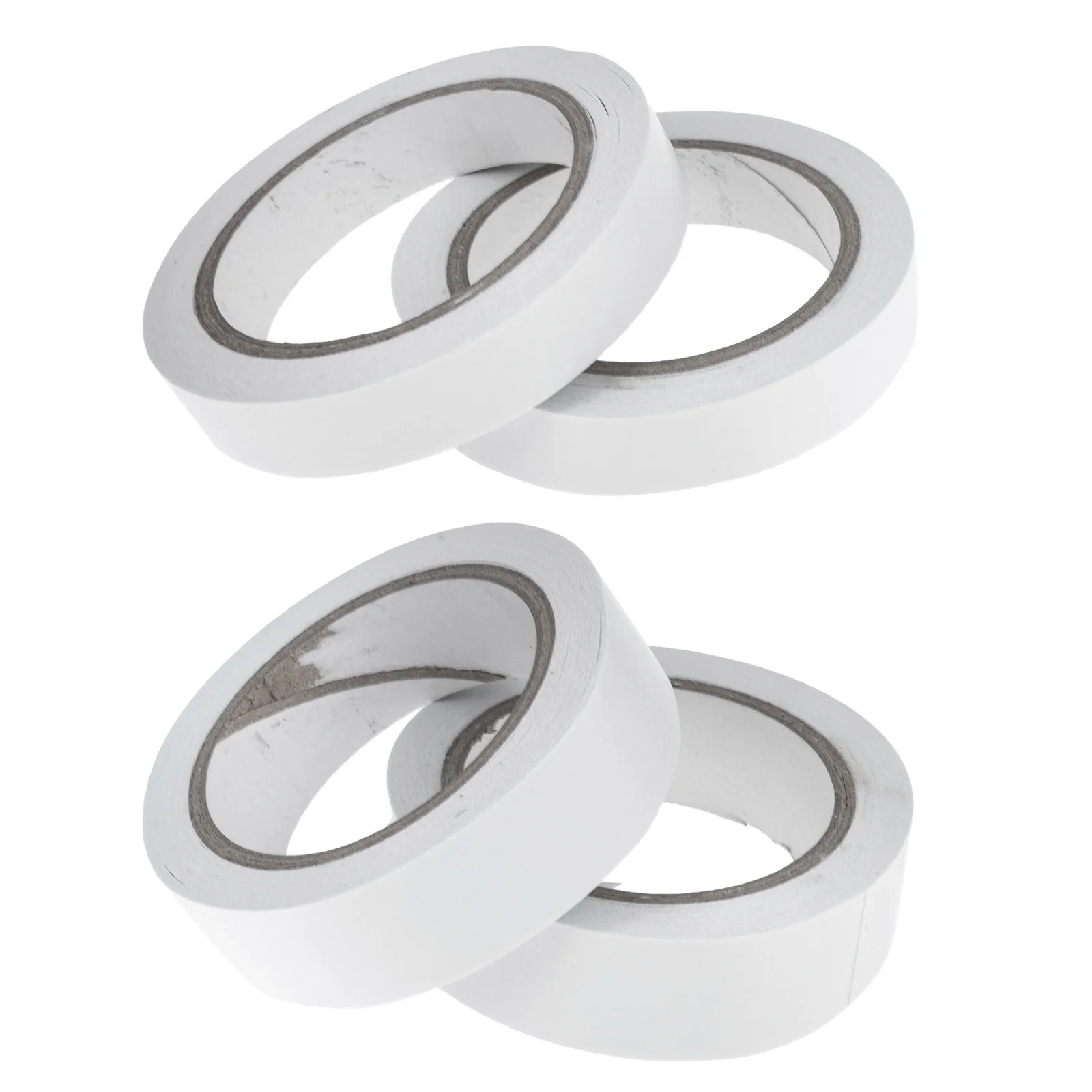 4 قطعة 4 لفات شريط لاصق على الوجهين للسجاد أرضية النسيج الزجاج الخشب معدن السيراميك Diy بها بنفسك الحرفية اللوازم المكتبية أشرطة بيضاء #1