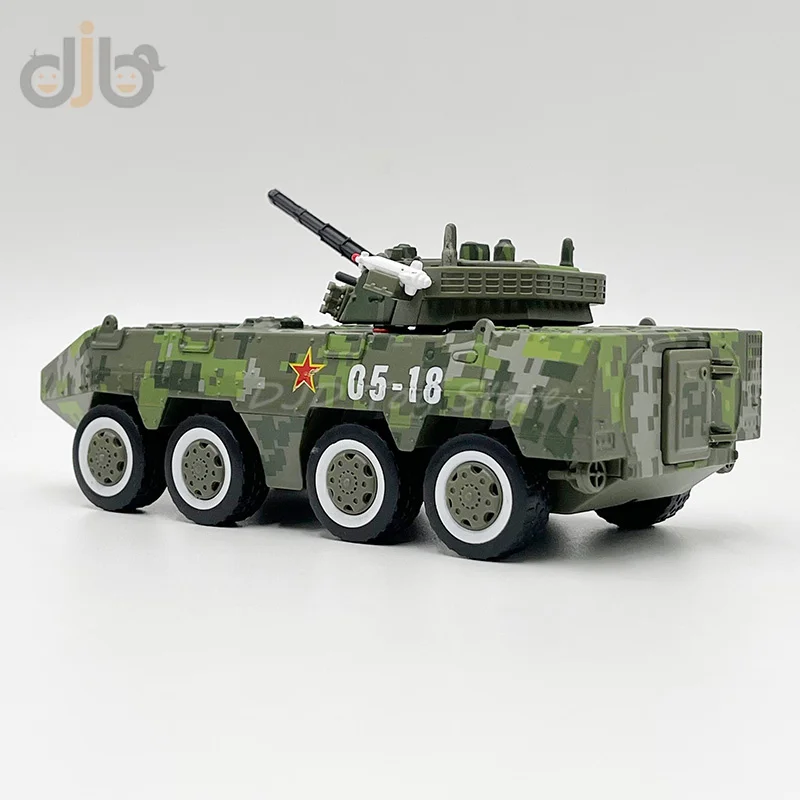 1:50 Diecast Military Model Toy Armored Fighting Vehicle China AFV Pull Back Replica With Sound Lights