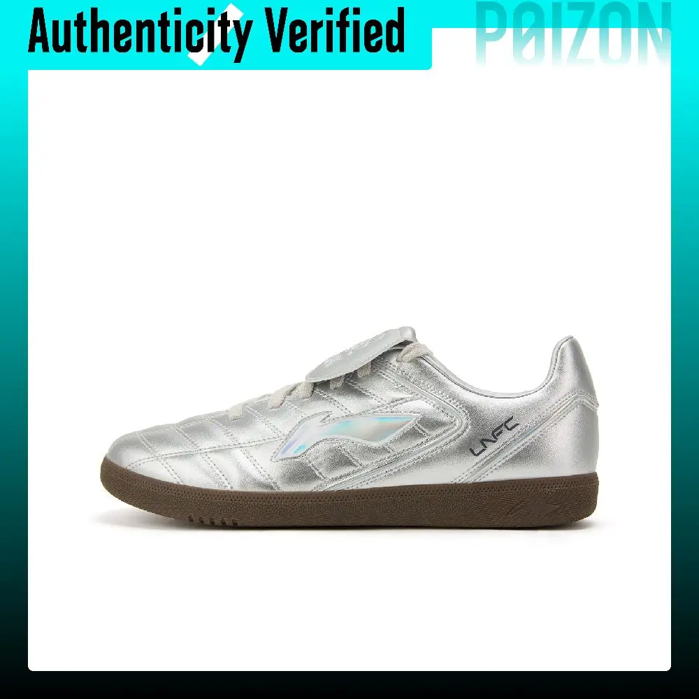 Li-Ning Football Abrasion-Resistant Lightweight Low-top German Army Trainers Unisex YLLW013