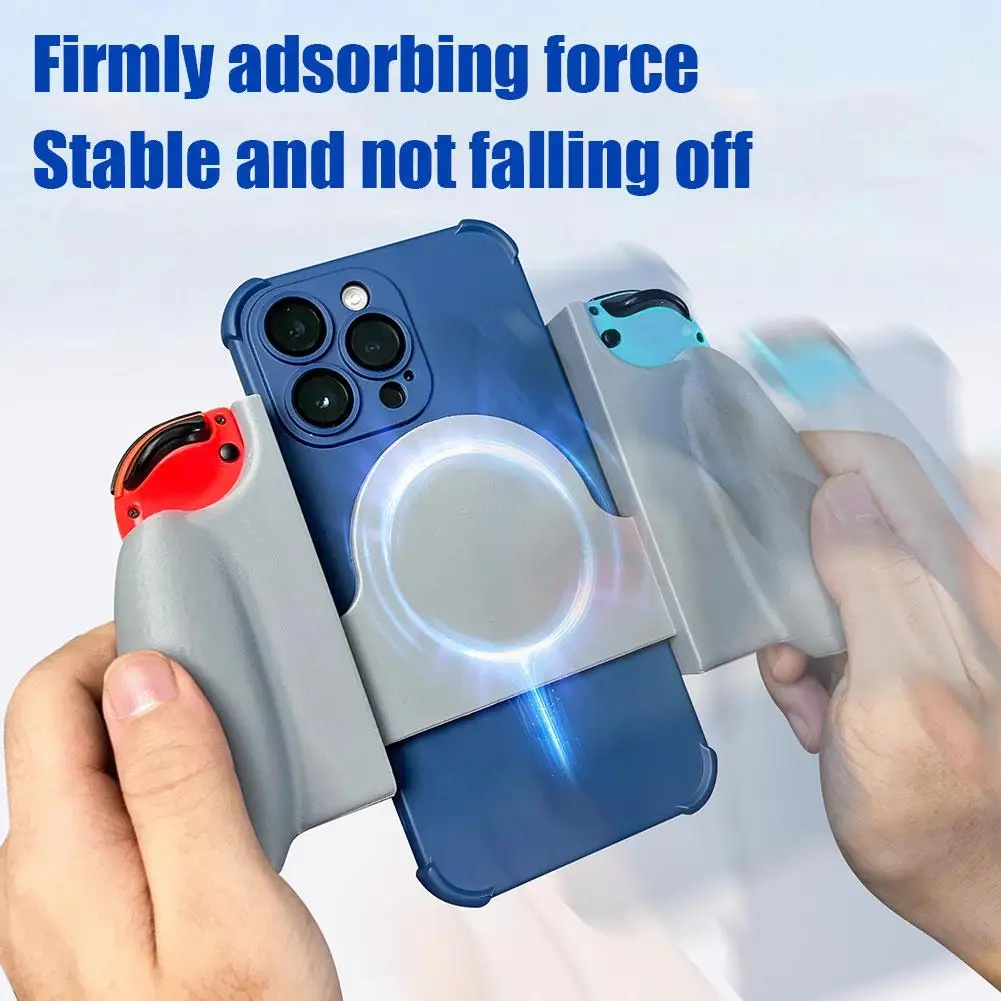 Mobile Game Controller For Magsafe Magnetic Suitable For Apple Android Mobile Game Grip Suitable For 6.1/6.7 Inch Devices D5O4