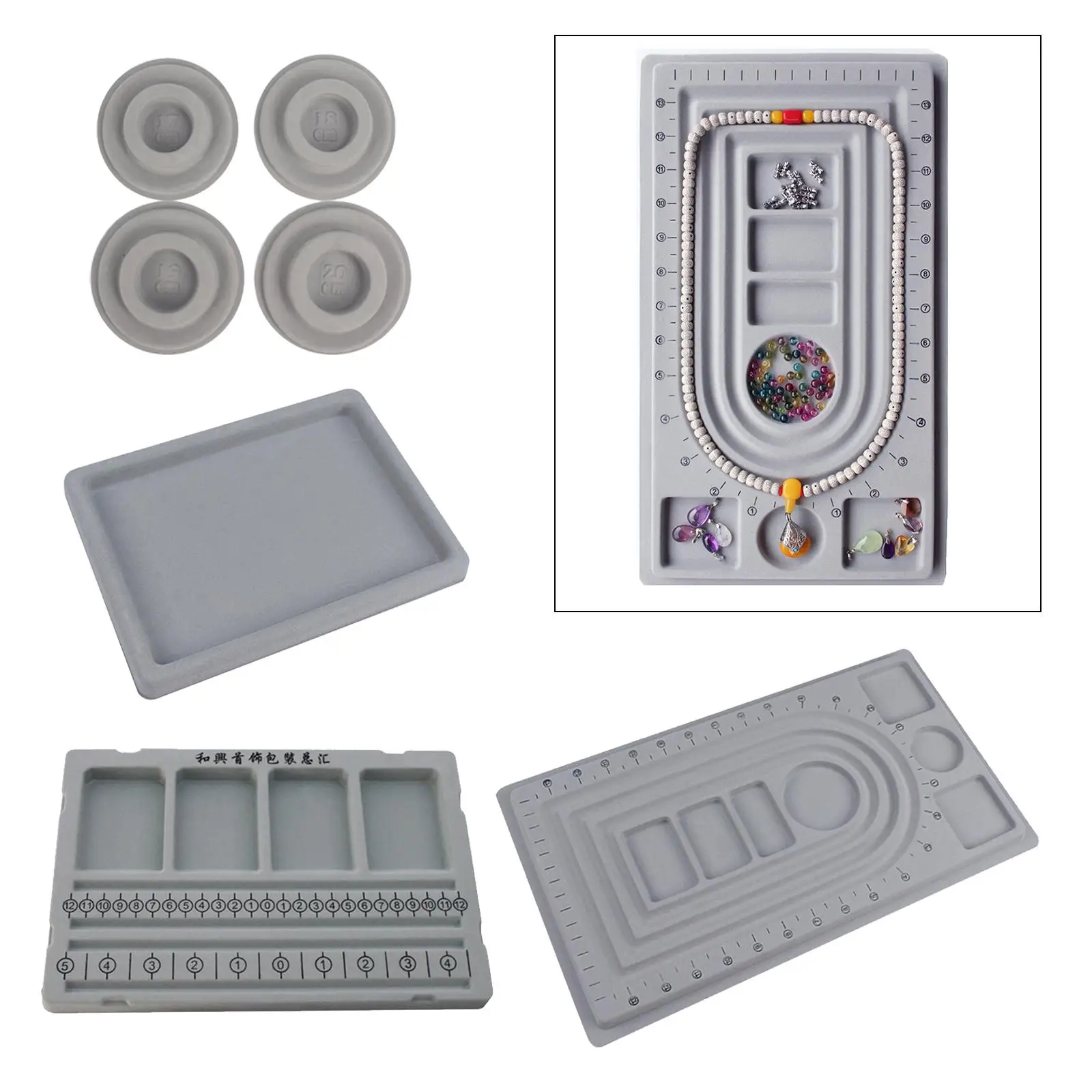 يتدفقون القلائد سوار تصميم مطرز مجلس صنع المجوهرات أداة صينية