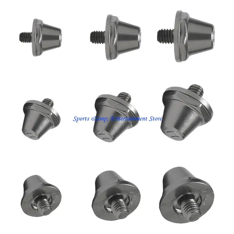 G7nf 12pcs calcio picchi chiodi sostitutivi calcio taglienti calcio in alluminio