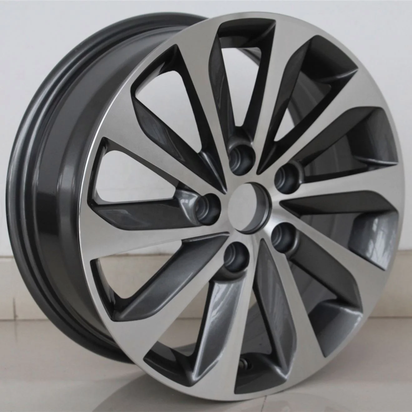 [For Hyundai] 16 17 Inch 5*114.3 Passenger Car Alloy Wheel Rims For Centennial Coupe Sonata NF Elantra Equus Santa Fe Tucson