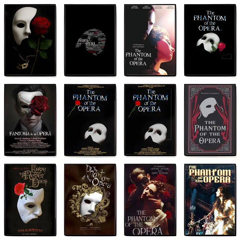 1 قطعة T-The فانتوم أو أوبيرا ملصق ملصق فني عالي الوضوح ملصق ذاتي اللصق مقاوم للماء ديكور المنزل