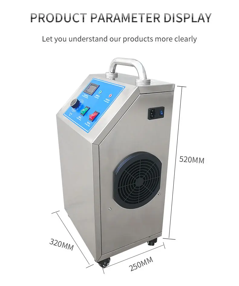 5G home ozone machine air sterilizer ozone generator for disinfectant fruits and vegetables ozone