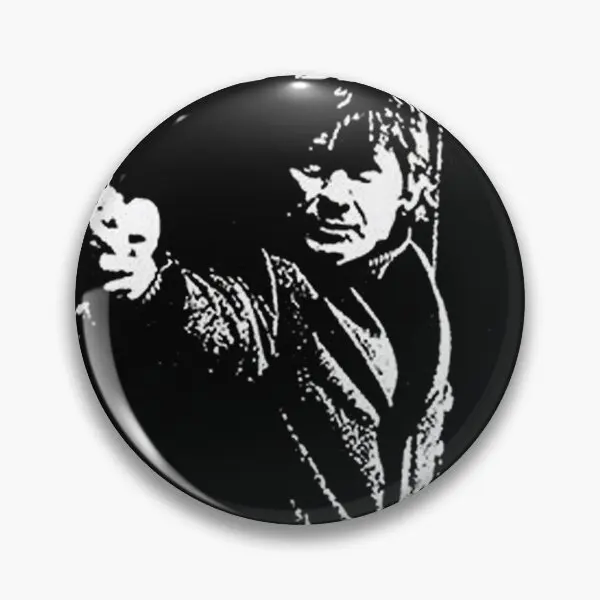 Charles Bronson Vintage  Soft Button Pin Collar Badge Creative Lover Jewelry Cartoon Cute Hat Fashion Lapel Pin Metal Women