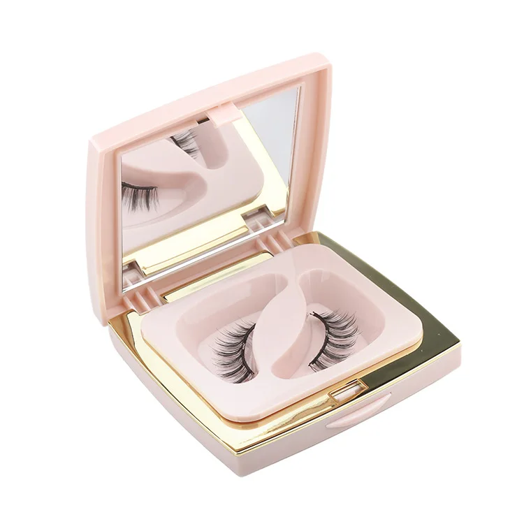 Faux cils magnétiques doux, boîte d'ensemble Portable, boucles denses naturelles, cils réutilisables sans colle avec ensemble de clips, maquillage de beauté
