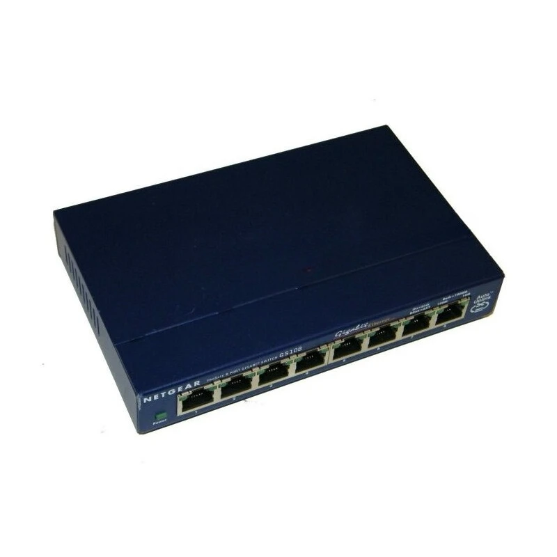 Netgear Gigabit switch GS108 V3 eight-port wired V4 GS308 network GS116E 8-port Gigabit