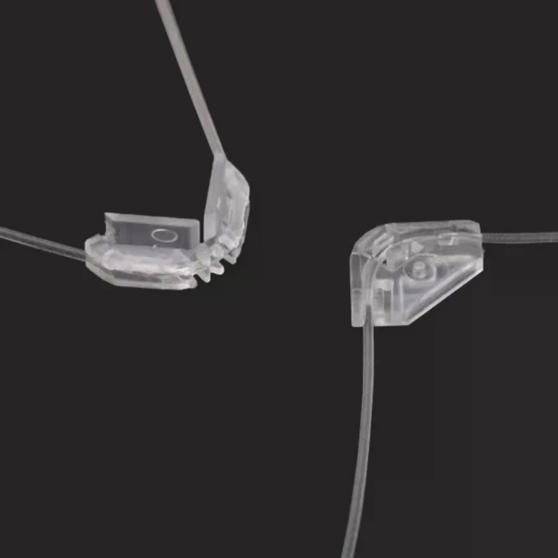 Confezione da 5 protezioni angolari trasparenti, ponticello speciale in fibra ottica per uso domestico interno