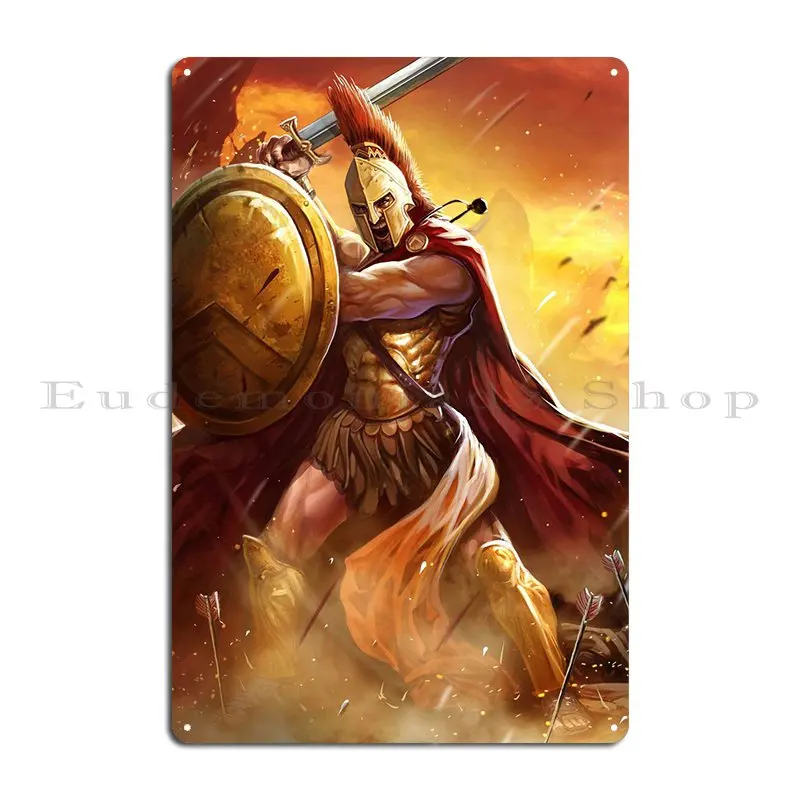 Achilles Mythalix Metal Plaque Poster Garage Designer Club Wall Plaque Wall Pub Tin Sign Poster