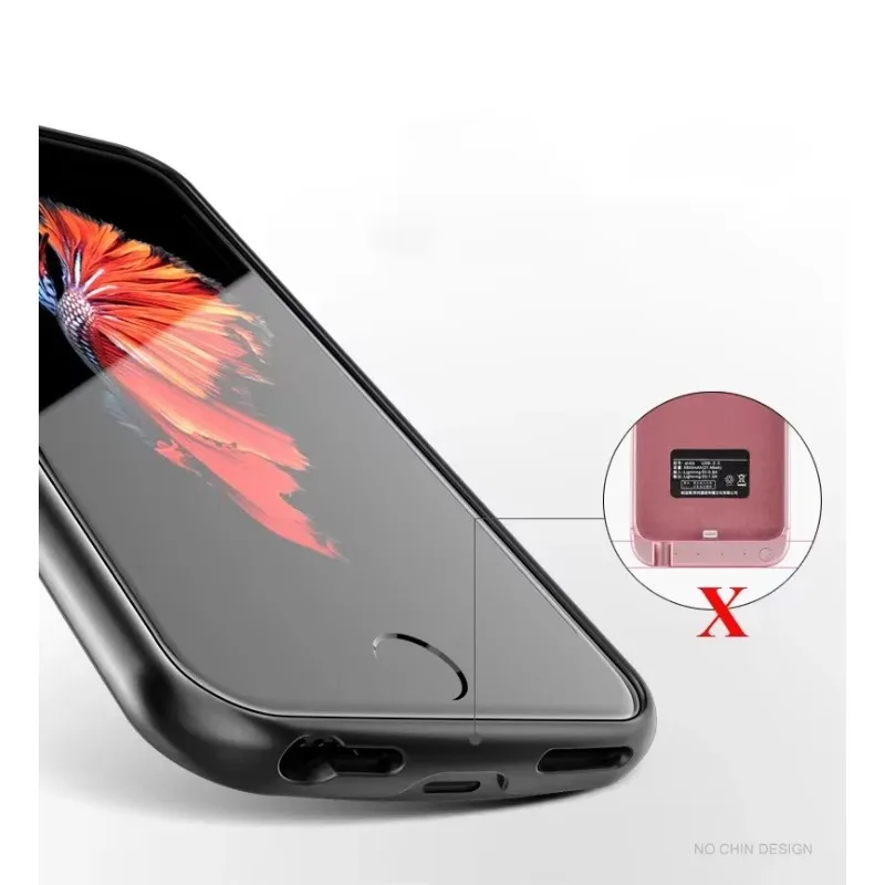 Ultra Thin Battery Charger Case for IPhone 6 6S 7 8 Plus Battery Case for IPhone X XS  XR Max SE 2020 Charging Case Power Bank