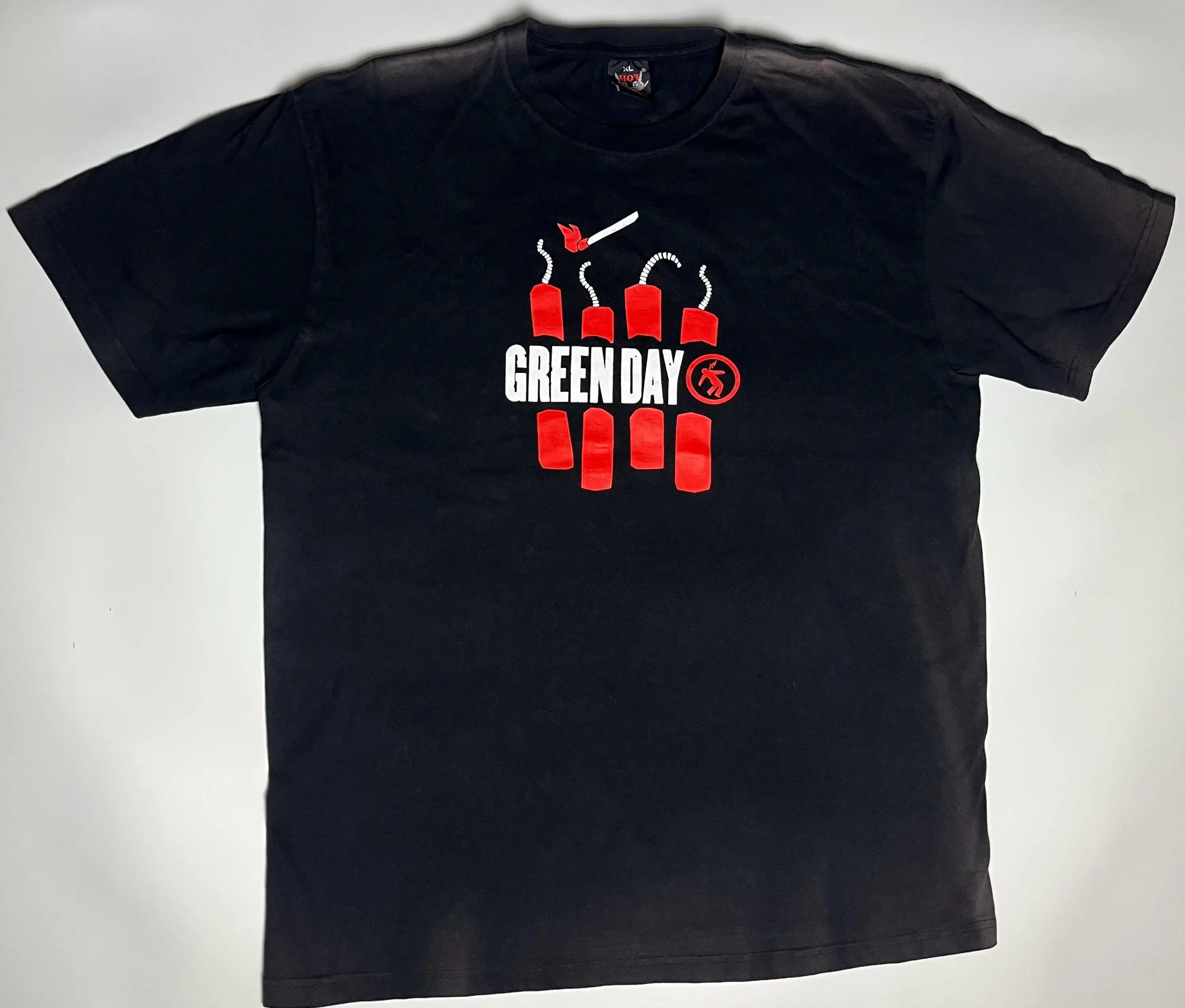 اليوم الأخضر المتداول الهيب هوب الفرقة المغني الرجال حجم كبير تي شيرت في الهواء الطلق الشارع موضة عادية الاتجاه القطن الخالص قصيرة الأكمام الصيف