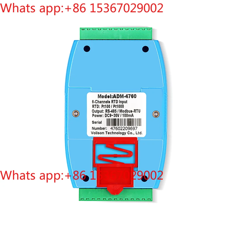 6-Channel Pt100 Tem…