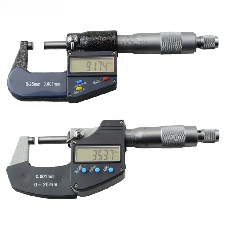 Magtoto High Accuracy And Easy To Read Measuring Gauging Tools Sets Outside Micrometer Digital