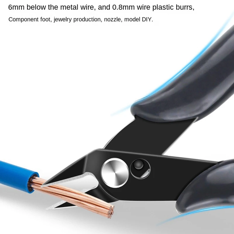 전자 절단 플라이어, 사선 깍지 플라이어, DIY 사선 플라스틱 사선 절단 플라이어, 170