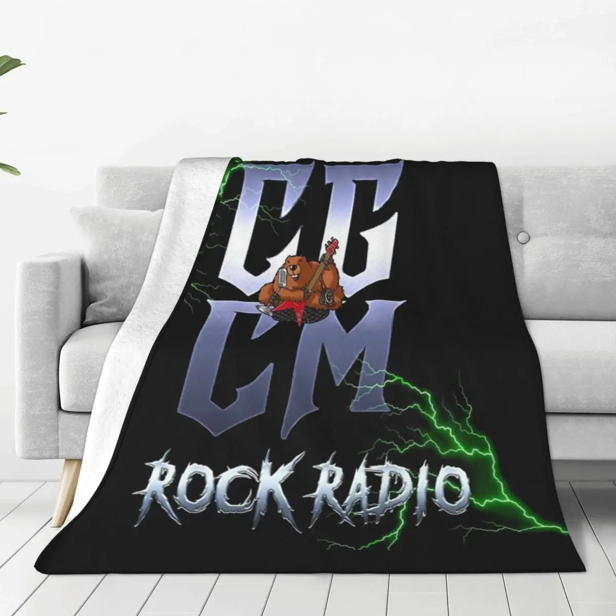 CGCM Rock Radio Gear Four Seasons Universal Blanket Air-Conditioned Room Can Be Laid Father's Day Gift