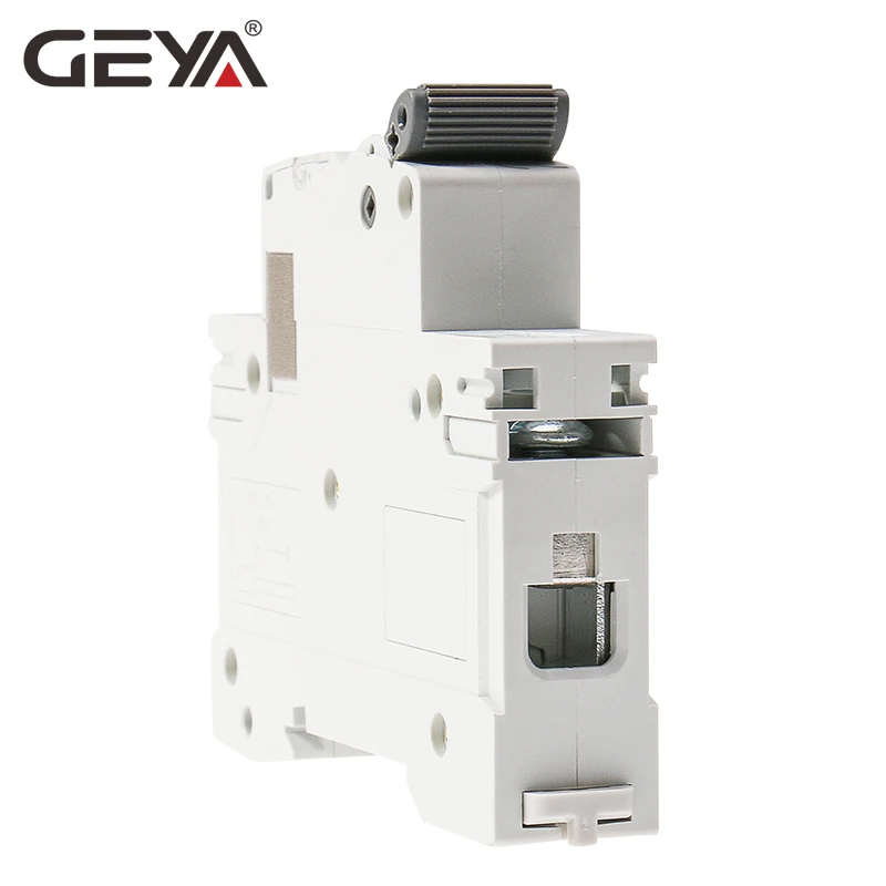 GEYA – disjoncteur de Type AC, 1P MCB 6A-63A Rail Din 220V 400V, courbe C, capacité de rupture 6KA