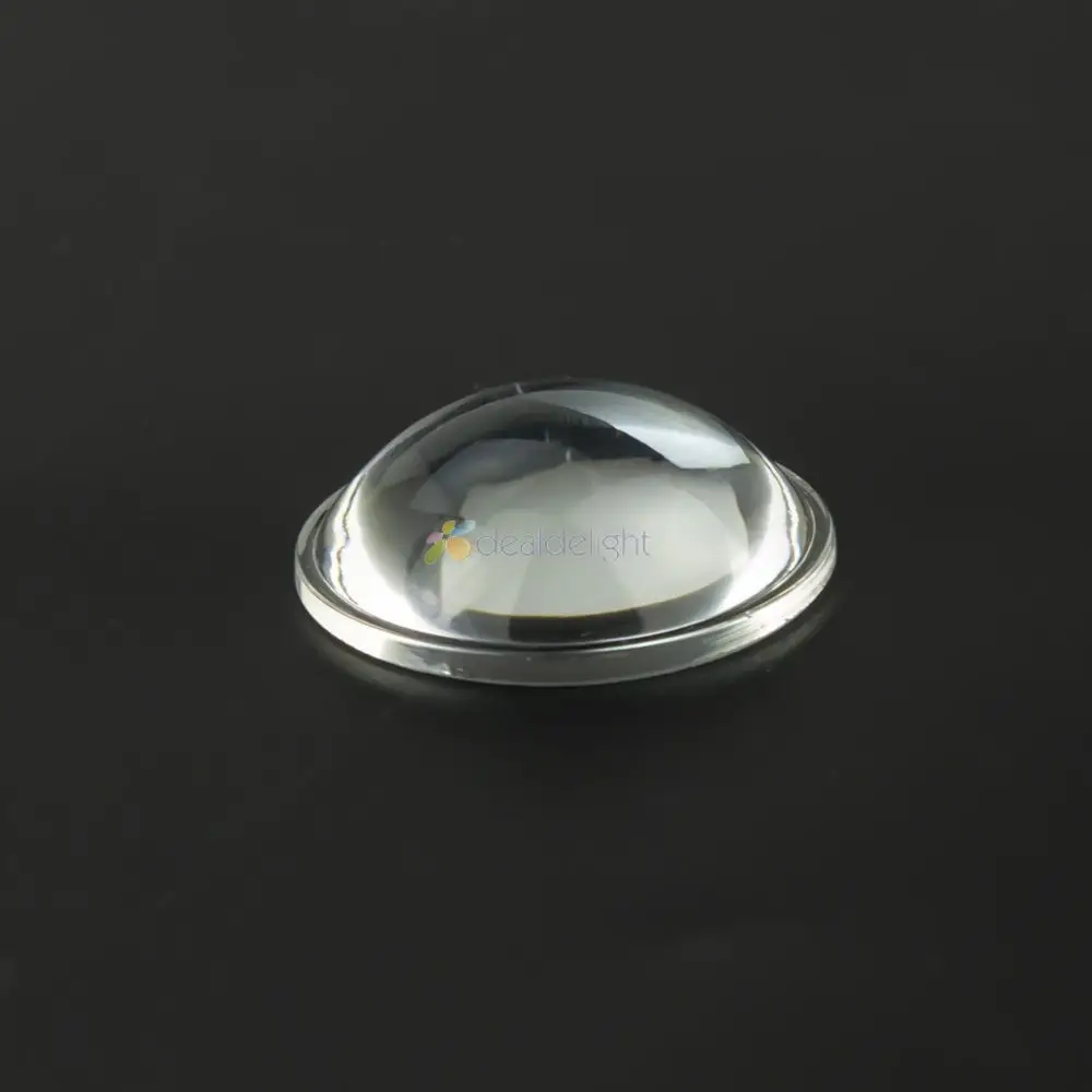 High Quality Optical Glass Transparent LED Lens 28mm 30mm 44mm 50mm 54mm 66mm 78mm 100mm For High Power LED DIY