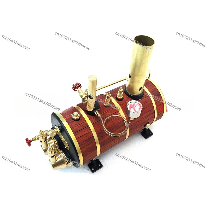 

High-efficiency steam engine boiler, retro model marine boiler model, diameter: 105mm, full water capacity: 850ml