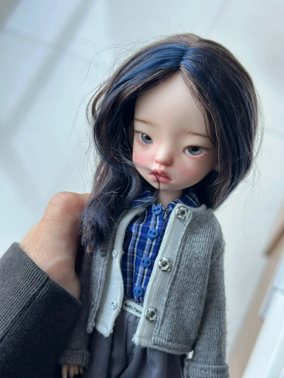 

New sd BJD Doll 26cm Slim Girl 1/6-bailu nimo Resin Doll Art Model High Quality Toy DIY birthday gift hand Makeup