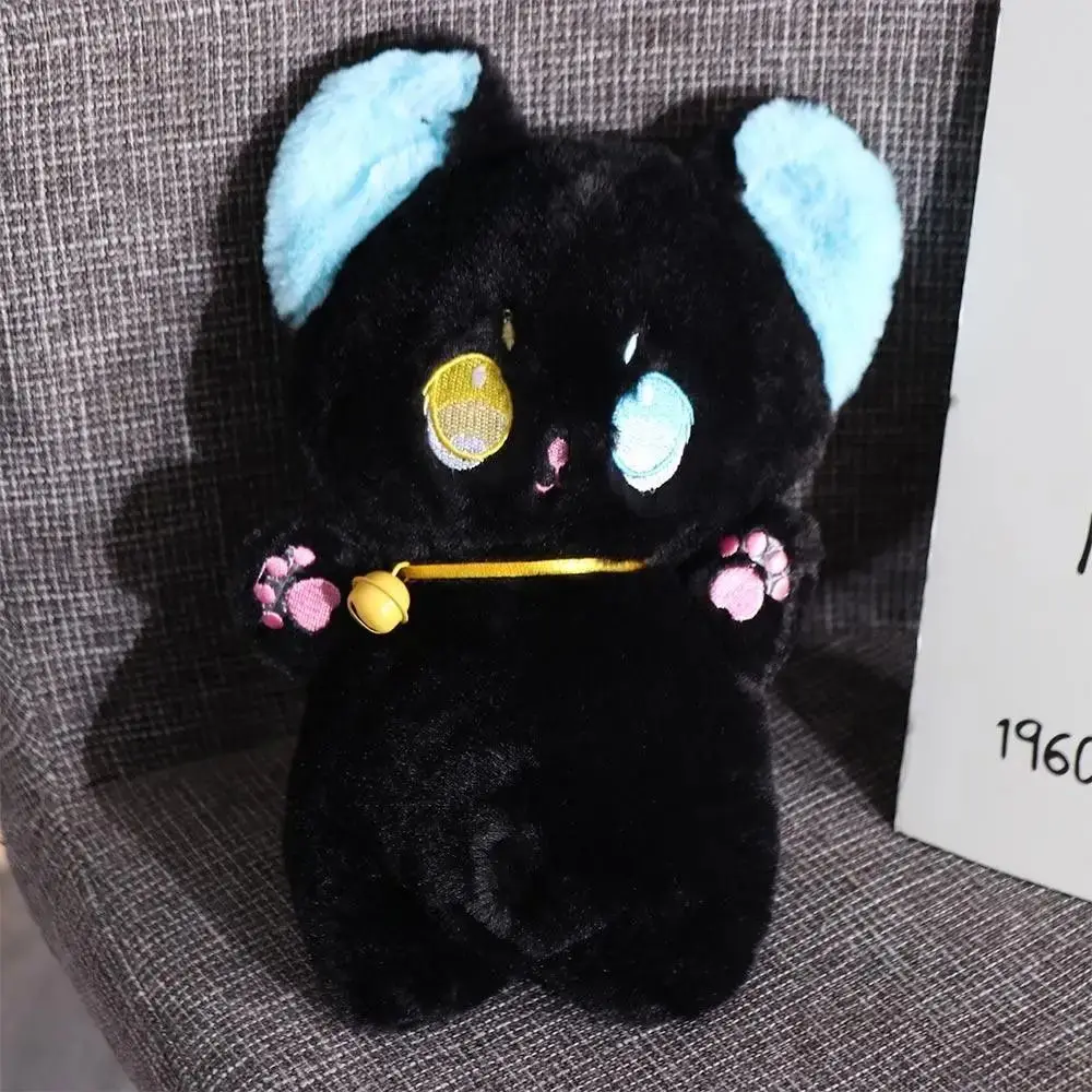 1Pcs New Kid Gift Cat Plush Toy Soft Grab Stuffed Animal Doll 25cm Black and White Children Toys for Kids Girl