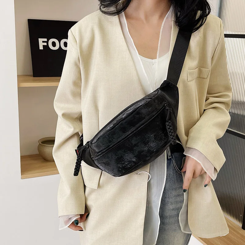 Women Waist Bag Large Capacity Fanny Packs Female Chest Bag Fashion Shoulder Crossbody Bags High-quality Waist Belt Bags