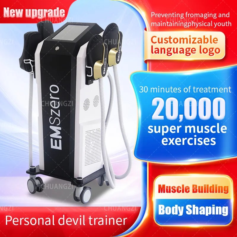 

EMSzero RF Machine 2025 EMS Body Slimming Sculpting Fat Burning Nova Weight Lose Electromagnetic Muscle