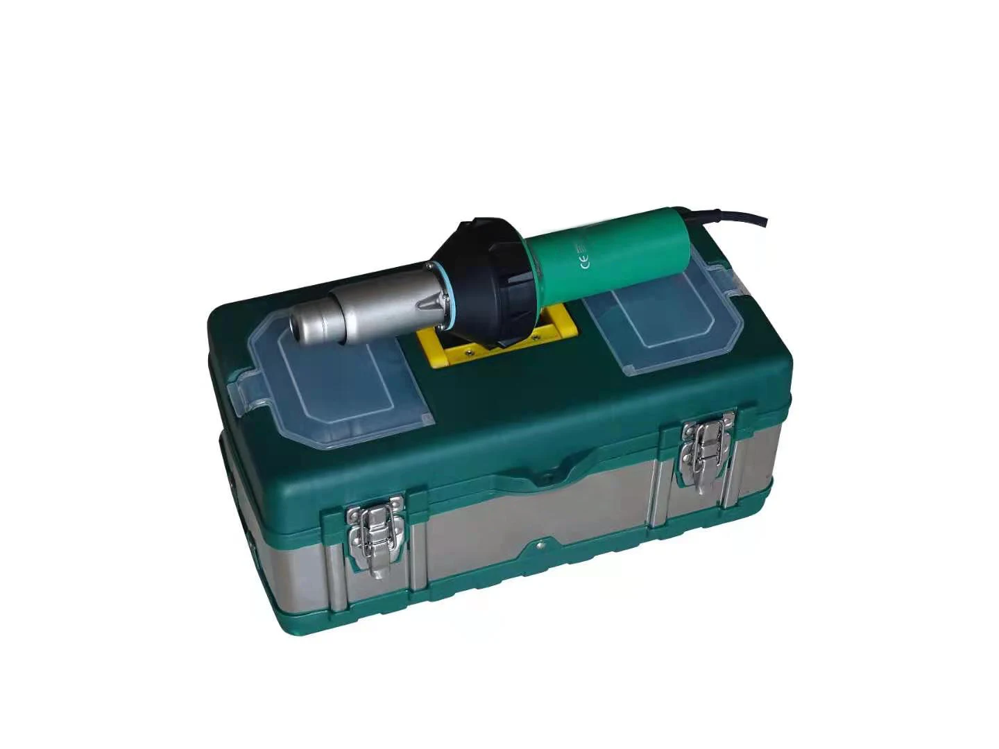 Case Model 1600W Automatic Handheld Plastic Welding Gun Hot Air Heat Gun Welder for PVC Vinyl Floor, PP, PE Plastic Welding