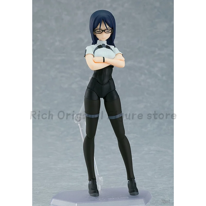 【Em estoque】Figma Sentinelo Original # 562 Alice Gear Aegis Fumika Momoshina Anime Action Figure Modelo Brinquedos Ornamentos