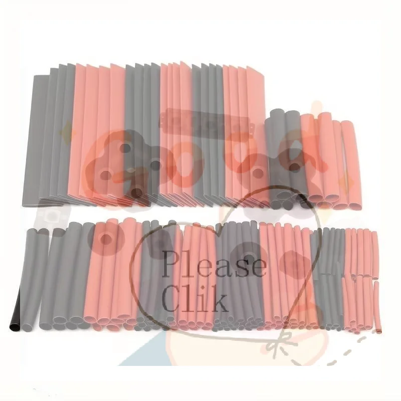 【HG】127/328/800Pcs Heat Shrink Wrapped Shrinking Insulation Sleeving Thermal Casing Car Electrical Cable Shrink Tube Tube Kit
