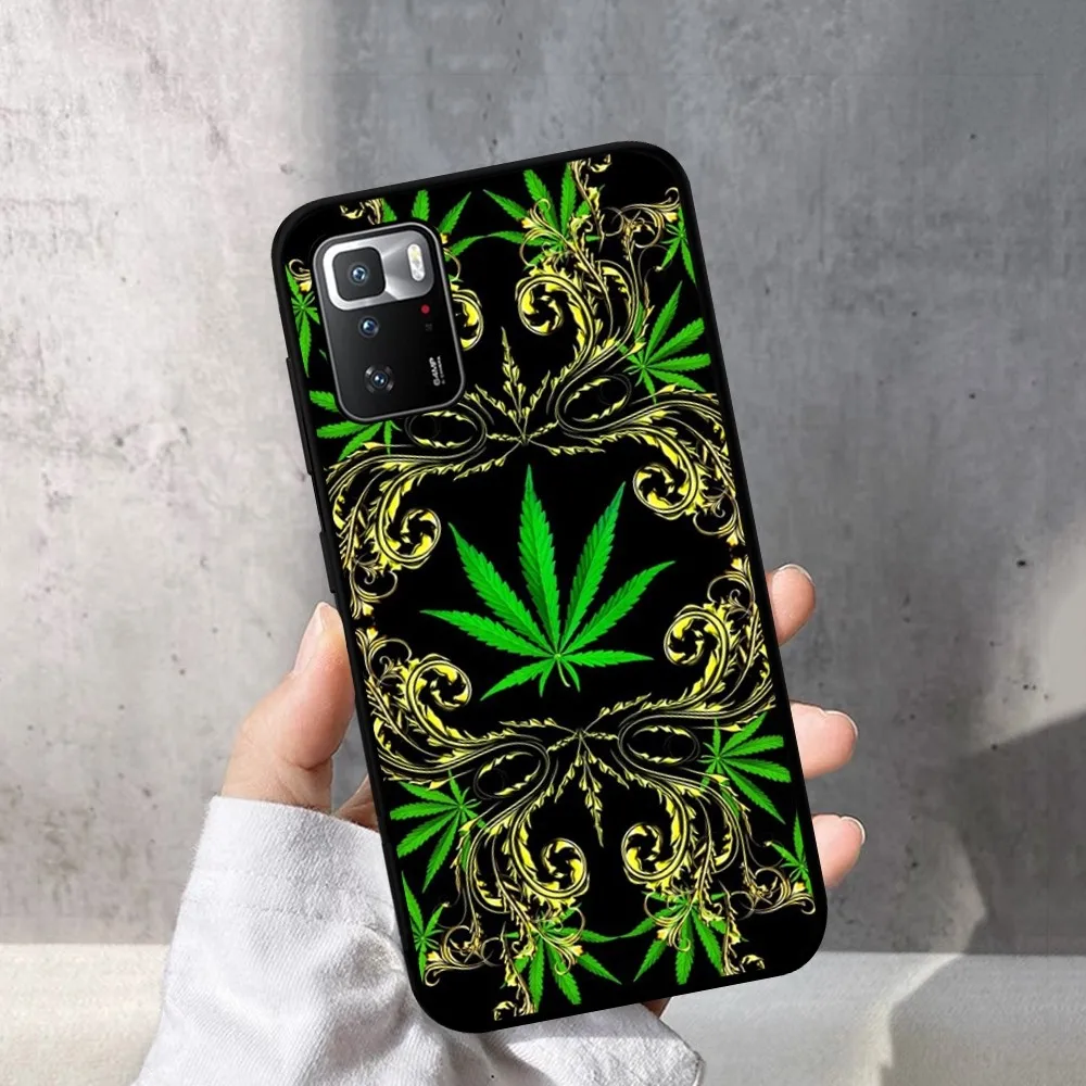 Abstractionism Art High Weed Phone Case For Redmi Note 4 X 5 A 6 7 8 T 9 9S 10 11 11S 11Epro Poco M3 Pro