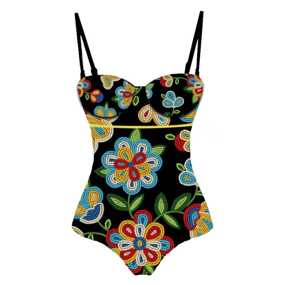 

Printed Simple One Piece Swimsuit Summer Swiming Suit Monokini 2022 Luxury Shorts Bourkini Swimwear For Girls