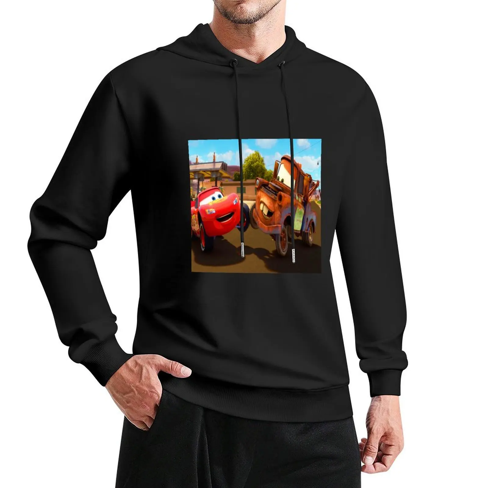 

Mater from cars best mater from cars scraping for fans cartoon Pullover Hoodie clothes for men hoodie men