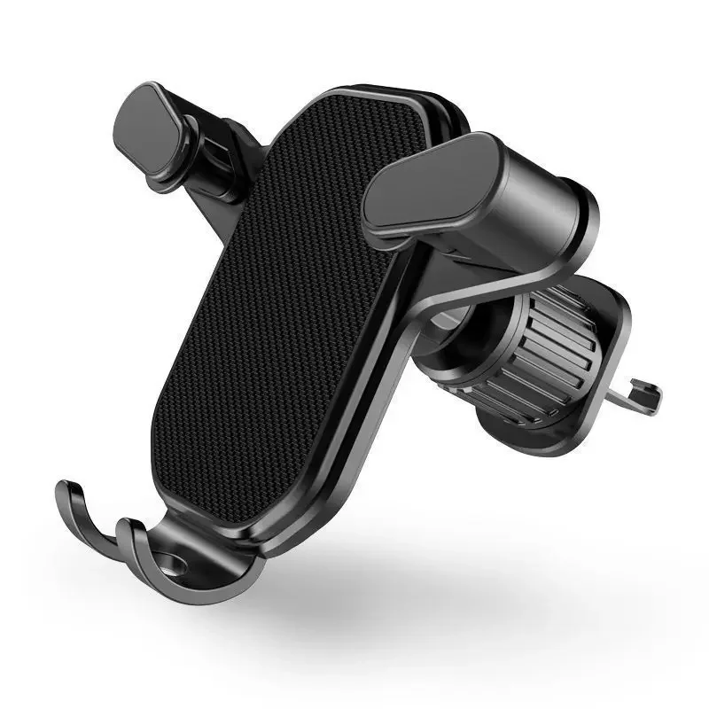 Soporte para teléfono de coche con ventilación de aire, soporte para teléfono con bloqueo de gravedad, ajuste Flexible de 360 grados, soporte Universal para teléfono automático para 4-7 pulgadas