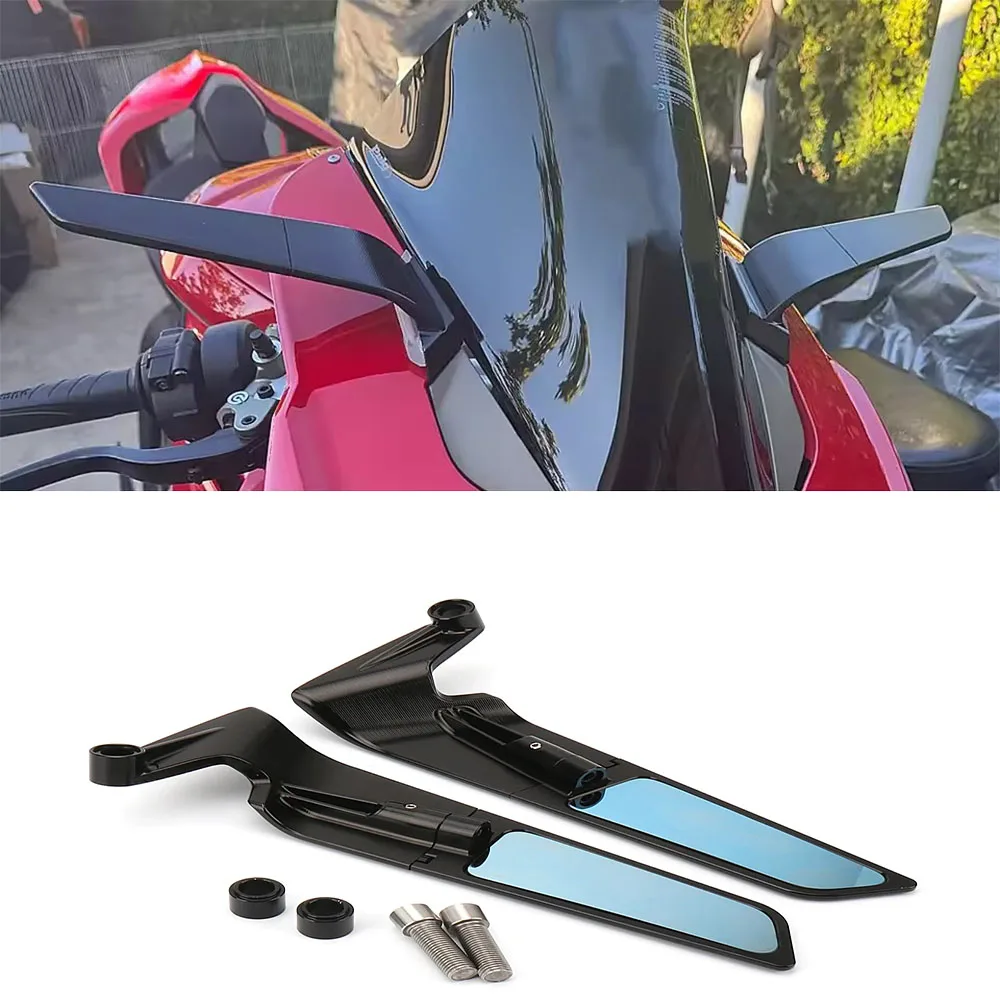 Ducati Monster 937 SP 2021-2023 For Streetfighter V4 S V4S V2 360° Adjustable Rearview Mirror - Motorcycle Rear View Mirrors
