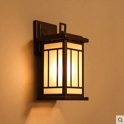 Vintage LED Wall Light Retro Loft Glass Lampshade Concise  Bedside Lamp Fixtures For Bar Cafe Living Room Home Lighting